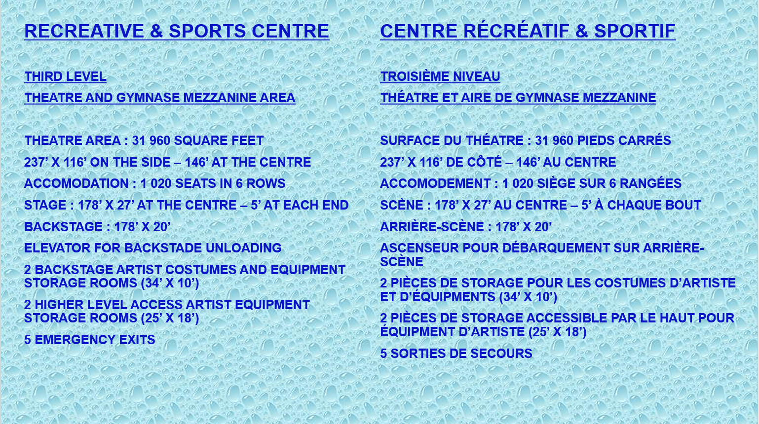Centre Sportif 024